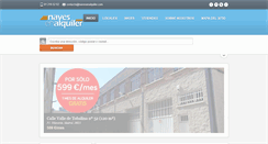 Desktop Screenshot of navesenalquiler.com